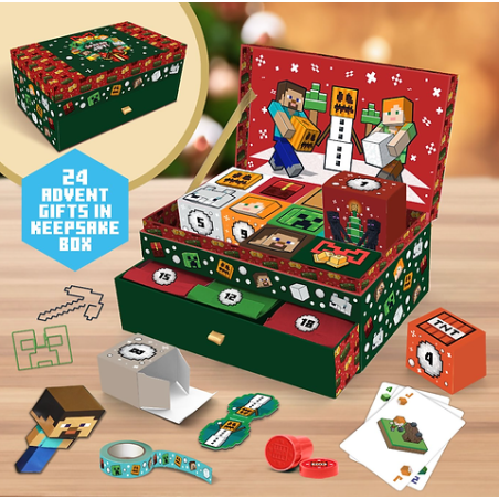 Calendrier de l'Avent - Keepsake Box - Minecraft 