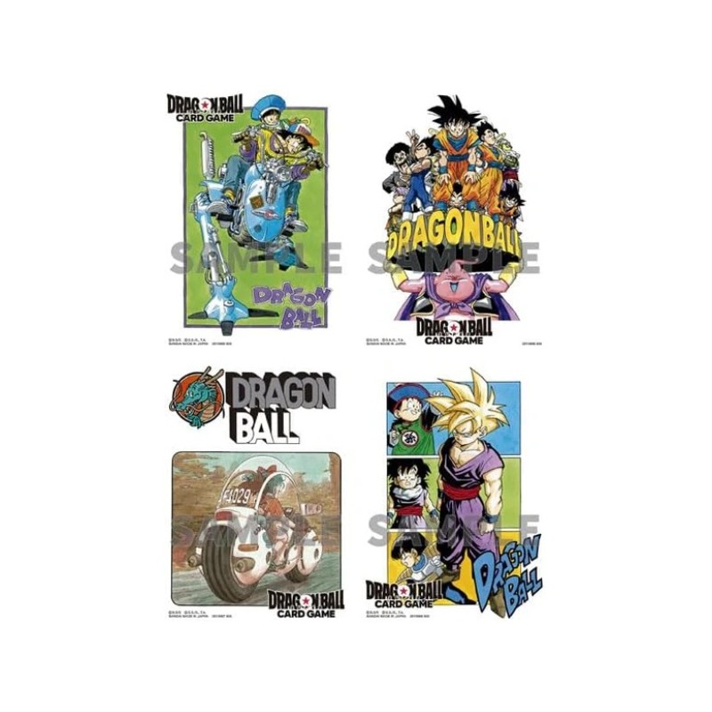 Protèges Cartes - Dragon Ball Super : Fusion - Official Sleeve Manga Collection (assortiment 4 types)