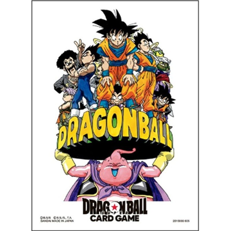 Protèges Cartes - Son Goku & Majin Buu - Dragon Ball Super : Fusion - Official Sleeve Manga Collection