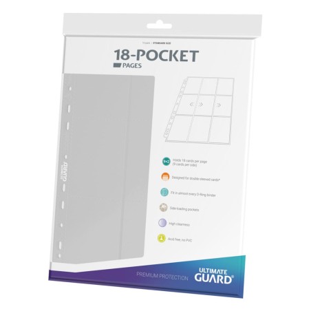 Feuilles Classeur Side-Loading - 18-Pocket Pages (10ct) - Blanc