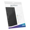 Feuilles Classeur Side-Loading - 18-Pocket Pages (10ct) - Noir