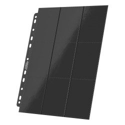 Feuilles Classeur Side-Loading - 18-Pocket Pages (10ct) - Noir