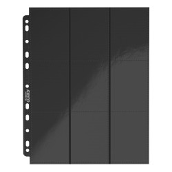 Feuilles Classeur Side-Loading - 18-Pocket Pages (10ct) - Noir
