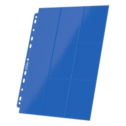 Feuilles Classeur Side-Loading - 18-Pocket Pages (10ct) - Bleu