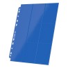 Feuilles Classeur Side-Loading - 18-Pocket Pages (10ct) - Bleu