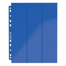 Feuilles Classeur Side-Loading - 18-Pocket Pages (10ct) - Bleu