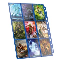 Feuilles Classeur Side-Loading - 18-Pocket Pages (10ct) - Bleu