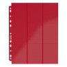 Feuilles Classeur Side-Loading - 18-Pocket Pages (10ct) - Rouge