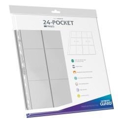 Pages Classeur Side-Loading - 24-Pocket (Transparent) - (10ct)
