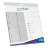 Pages Classeur Side-Loading - 24-Pocket (Transparent) - (10ct)