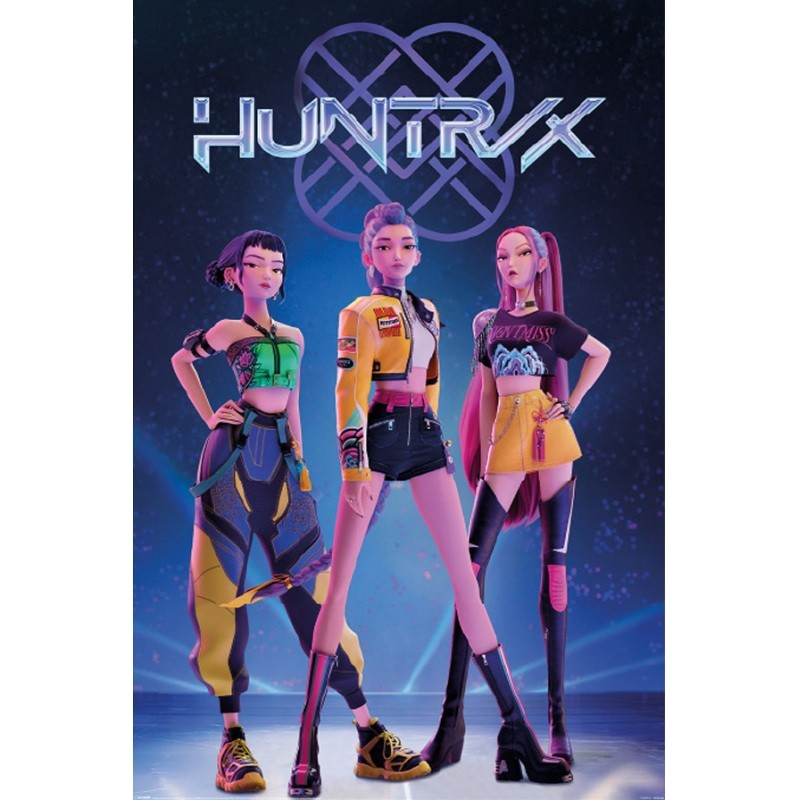 Maxi Poster - How it's Done - KPop Demon Hunters - Roulé & filmé