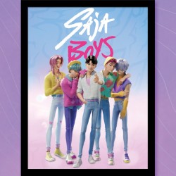Poster avec Cadre - Saja Boys - KPop Demon Hunters