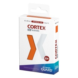 Protèges Cartes 60 pièces - Cortex - Japonais - Orange