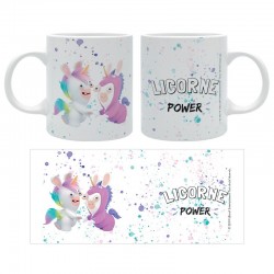 Mug - Lapin Crétin - Licorne - Subli