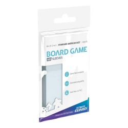 Protèges Cartes 60 pièces - Premium Protection - Américains Standard - Jeux de Plateau - Transparent