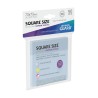 Protèges Cartes 50 pièces - Supreme Sleeves - Carré - Jeux de Plateau - Transparent