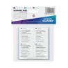 Protèges Cartes 50 pièces - Supreme Sleeves - Carré - Jeux de Plateau - Transparent