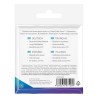 Protèges Cartes 50 pièces - Premium Protection - Carré - Jeux de Plateau - Transparent