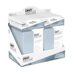 Protèges Cartes 50 pièces - Premium Protection - Américain Petit - Jeux de Plateau - Transparent
