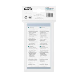 Protèges Cartes 100 pièces - Premium Protection - Precise-Fit - Japonais - Transparent