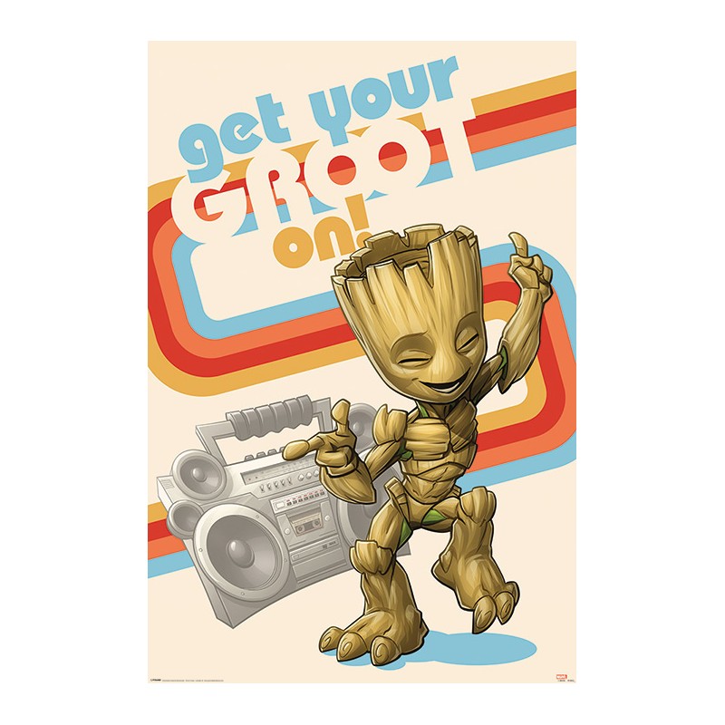 Maxi Poster - Get Your Groot On - Guardians of the Galaxy