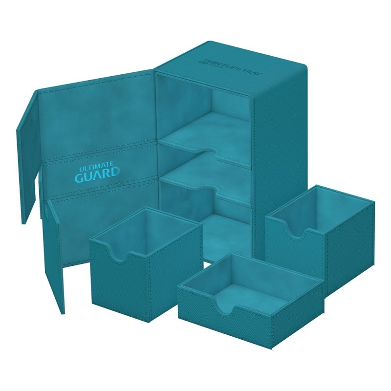 Twin Flip´n´Tray 160+ - Bleu Pétrole - XenoSkin
