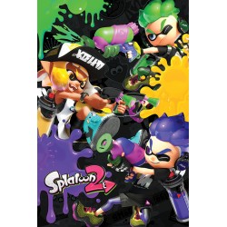 Maxi Poster - 3 Way Battle A - Splatoon 2