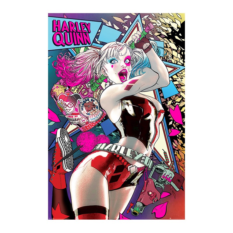 Maxi Poster - Harley Quinn Neon - Batman