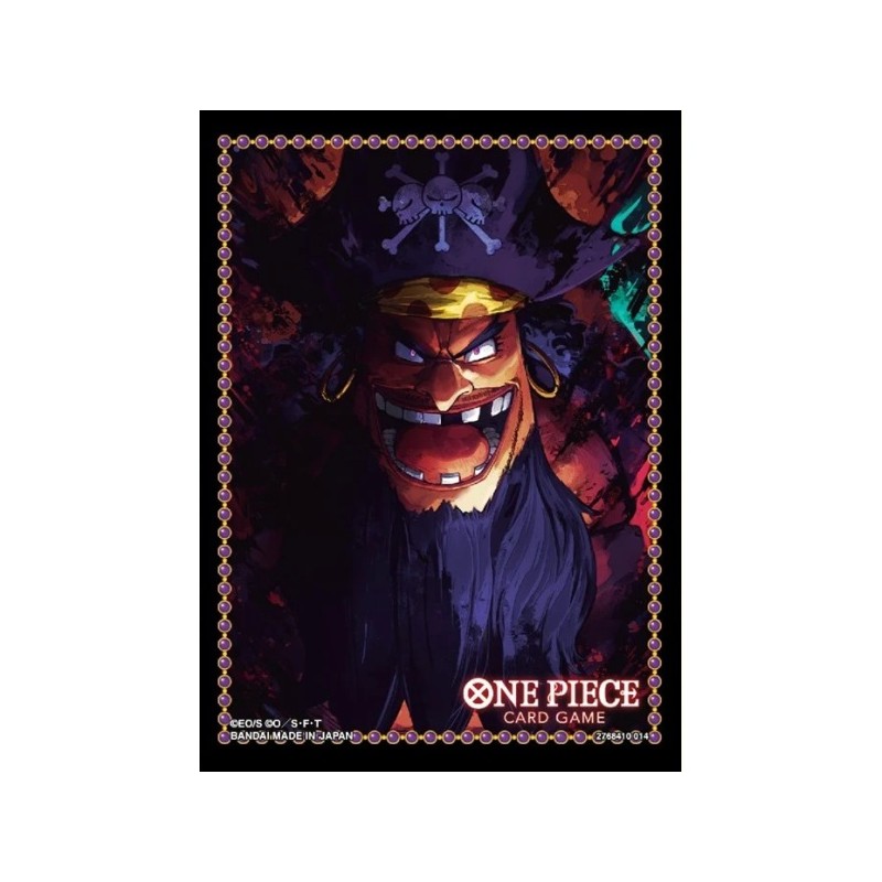 Protèges Cartes - Marshall D. Teach - One Piece - Official Card Sleeve TCG + Store Edition Vol.3