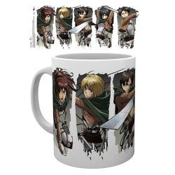 Mug - Attack on Titan - Character Montage - Subli