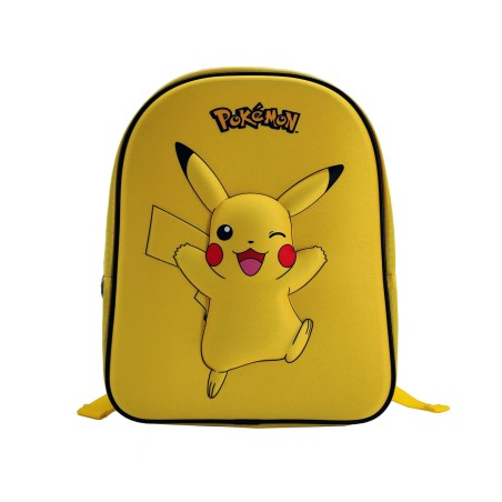 Sac à Dos 3D - Enfant - Pikachu Jaune - Pokemon