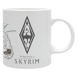 Mug - Carte - Skyrim - Subli