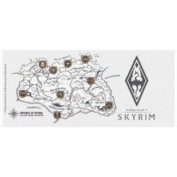 Mug - Carte - Skyrim - Subli
