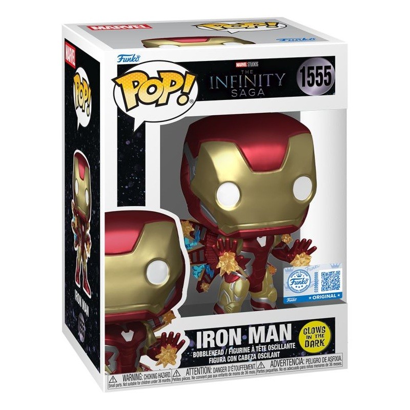 Ion Man With Beams - Infinite Saga (1555) - POP Movie - Special Glow Edition