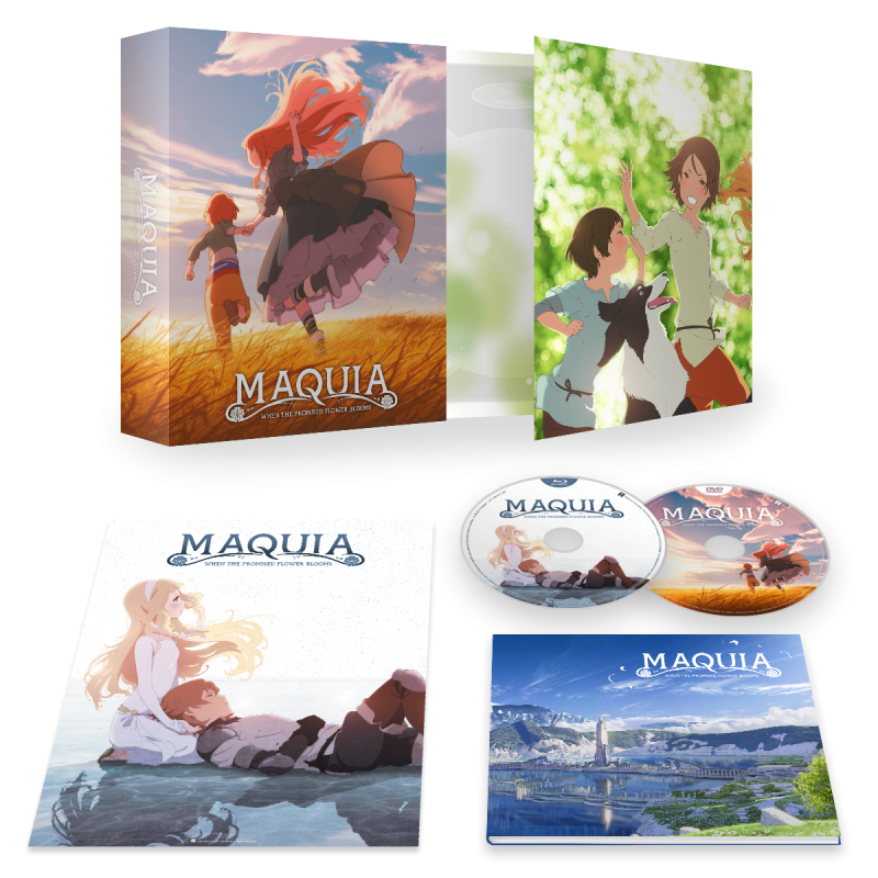 Maquia, When the promised Flowers Blooms - Edition Collector Combo BR/DVD - VOSTF + VF