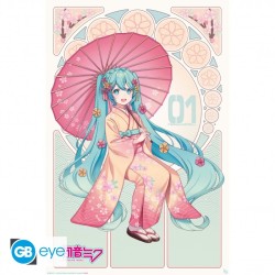 Poster - Miku Kimono -...
