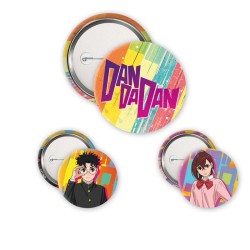 Pack de 3 badges - Momo &...