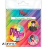 Pack de 3 badges - Momo & Okarun - Dan Da Dan