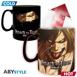 Mug - Thermo Réactif - Titans - L'Attaque des Titans