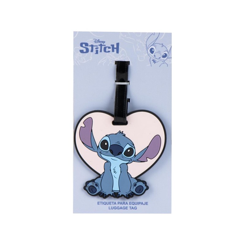 Étiquette de Voyage - Stitch (Assis) - Lilo & Stitch