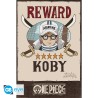 Poster - Wanted Koby Cross Guild - One Piece - Roulé & filmé