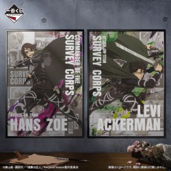 Poster - Hansi Zoe Pose (Lot G) - Freedom Seeking - L'Attaque des Titans - Ichibanshô BNP62632