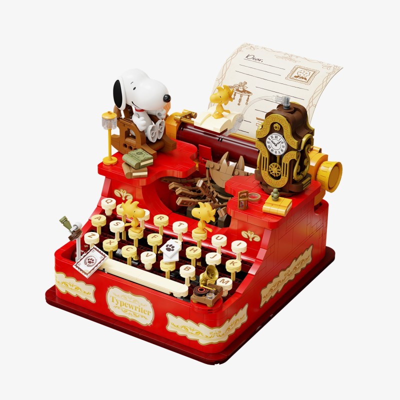 Set de Construction - Typewriter - Snoopy