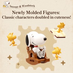 Set de Construction - Typewriter - Snoopy