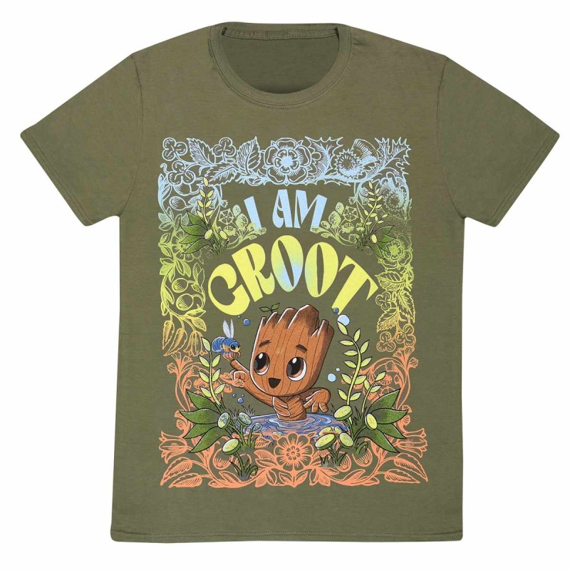 T-shirt - I am Groot seventies - Les Gardiens de la Galaxie - XL Unisexe 