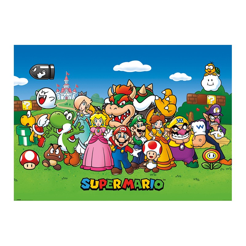 Poster - Super Mario - Nintendo