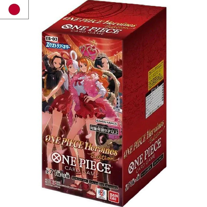 JCC - Booster - EB03 - "Heroines Edition" - One Piece (JP) - (24 boosters)