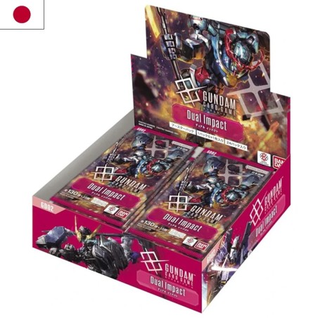JCC - Booster - GD02 - "Dual Impact" - Gundam Card Game (JP) - (24 boosters)