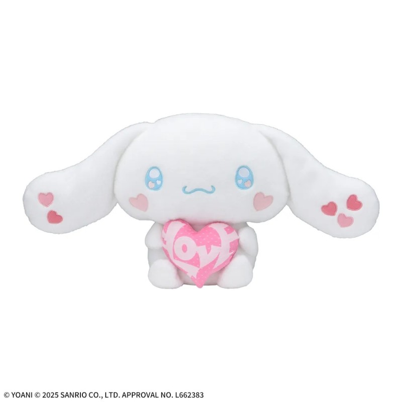 Peluche - Cinnamoroll (Coeur) - Sanrio - Cinnamoroll = Love
