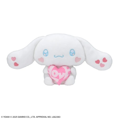 Peluche - Cinnamoroll (Coeur) - Sanrio - Cinnamoroll = Love